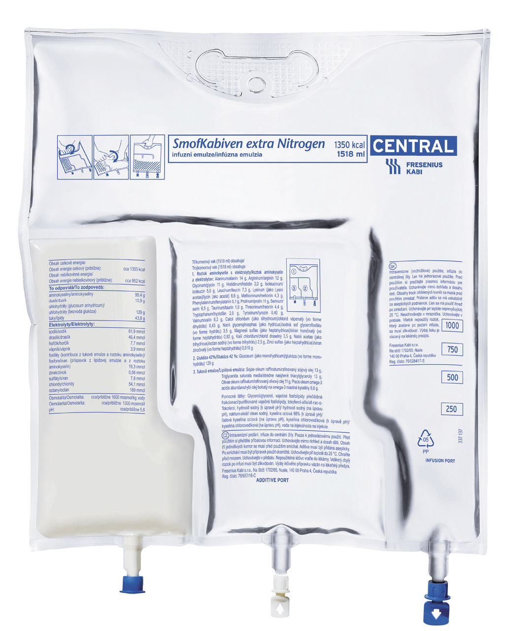 SmofKabiven Extra Nitrogen