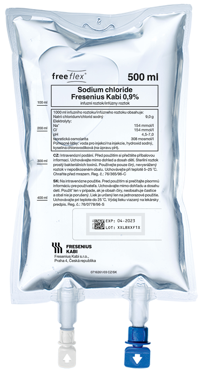 Sodium chloride Fresenius Kabi 0,9%