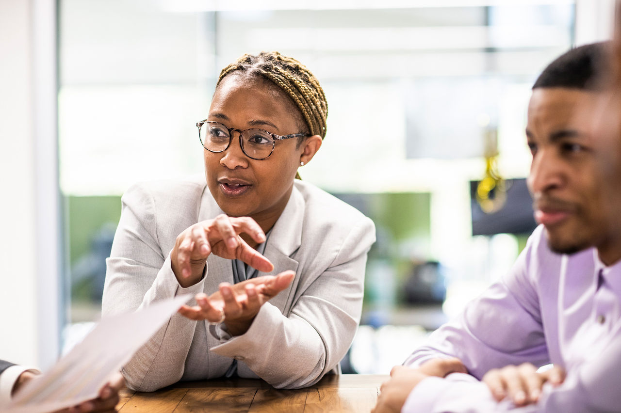 Business meeting at Fresenius Kabi